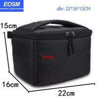 ส่งฟรี Waterproof DSLR Camera storage bag เลนส์ขนาดใหญ่กระเป๋ากล้องใส่พกพา Partition สำหรับ Camera acce กระเป๋าใส่กล้อง Camera Cases, Covers and Bags