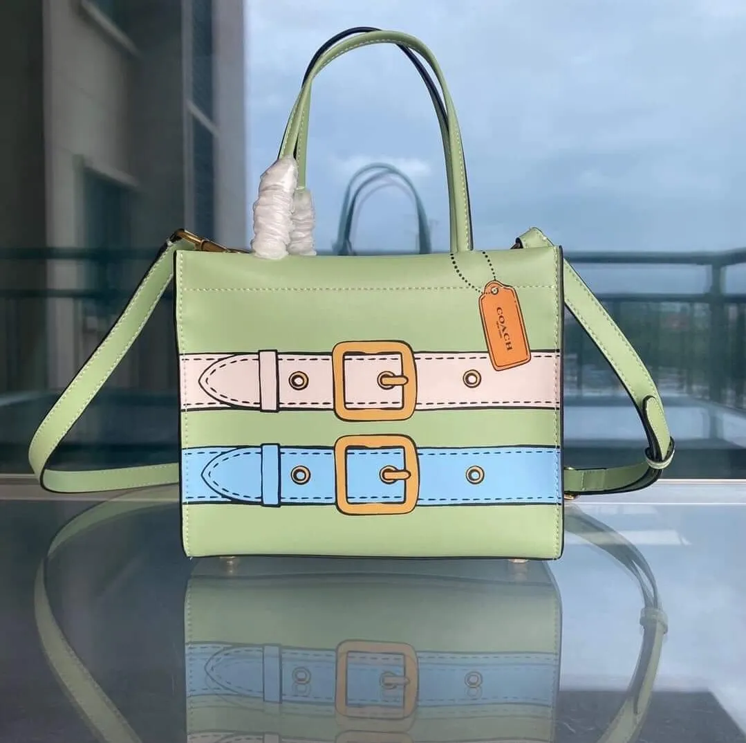 コーチ Coach カシン キャリー 22 ウィズ トロンプ ルイユ プリント