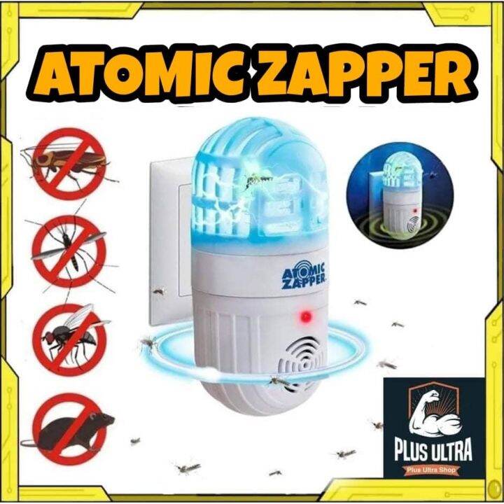 Original Effective Atomic Zapper Mosquito Killer New Ultrasonic Insect