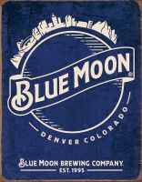 Desperate Enterprises Hamms Beer - Sky Blue Waters Tin Sign - Nostalgic Vintage Metal Wall Decor - Made in USA