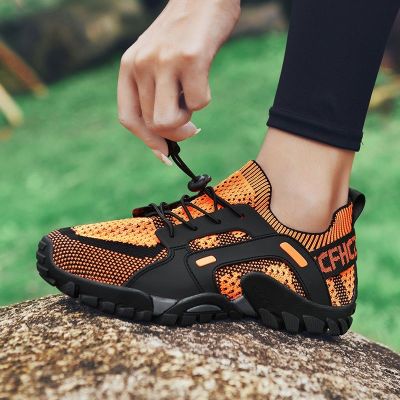 【Hot Sale】 outdoor sports quick-drying non-slip hiking shoes beach wading upstream snorkeling water dual-use mountaineering