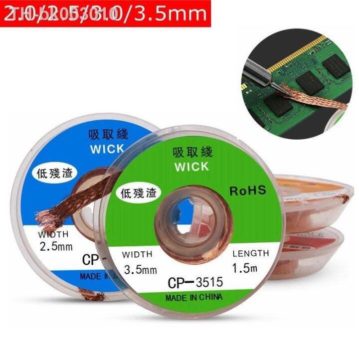 Desoldering Mesh Braid Tape Copper Welding Point Solder Remover 1.53