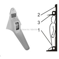 [QQL Hardware Tools]200ซม. 6.56Ft ความสูงเมตรติดผนังม้วนขึ้นความสูงเครื่องวัดความสูงเครื่องวัดความสูงเครื่องวัดความสูง ESTADIMETRO