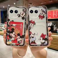 คลังสินค้าพร้อม2023เคสโทรศัพท์ป้องกันผู้ถือบัตร TPU แบบนิ่มใหม่ล่าสุดพร้อมมิกกี้และมินนี่ช่องใส่การ์ดสำหรับ Realme 11 4G 5G 11 Pro 11 Pro + 5G C53 Realme C55 NFC C33 C35 C30s C31 10 Pro 10 Pro 10 9i 9 Pro Plus 9 5G 8i 8 Pro Narzo เคส50i Hp