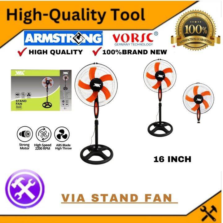 VIA STAND FAN (16 INCH) Lazada PH