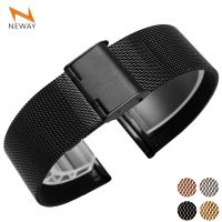❣┋ Metal Stainless Steel Milanese Watch Band Strap Wrist Watchband Buckle Black Rose Gold Silver 12mm 14mm 16mm 18mm 20mm 22mm 24mm