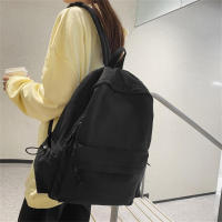 Teen School Bag For Girls Womens Backpacks Solid Color Backpack Middle Student Schoolbag Womens Bookbags