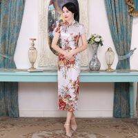 New improved fashion slits self-cultivation daily long girly temperament y cheongsam C0177