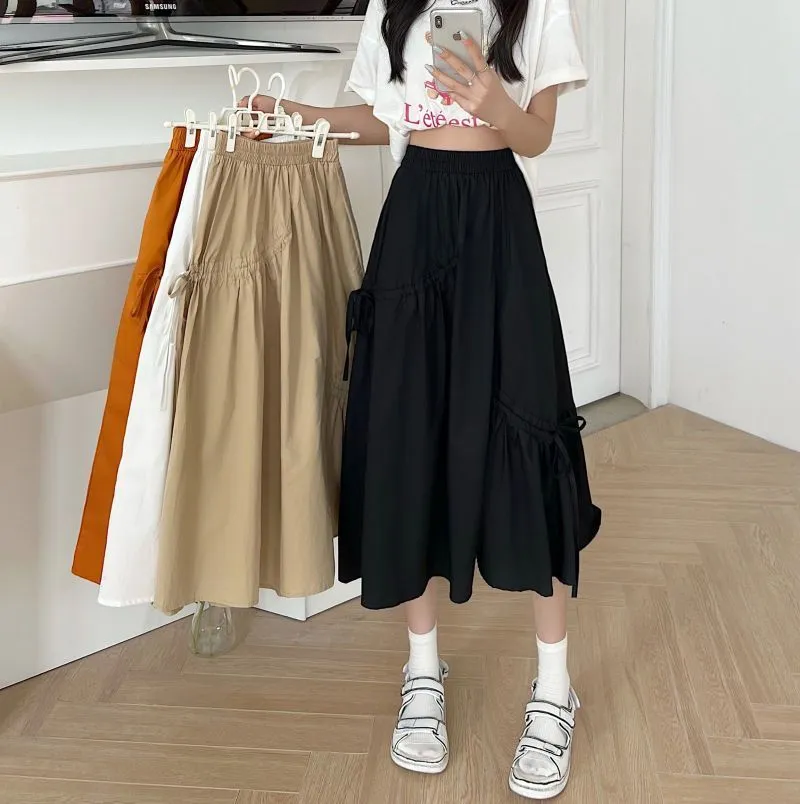 YSQMW Aline Skirt Long Skirt Womens Skirt Summer Striped Pleated Skirt  Fashion Big Swing Umbrella Skirt Color  A Size  22XL  Amazoncomau  Clothing Shoes  Accessories