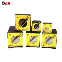 3T 8T 10T On/Off Switchable Neodymium Magnet Indicator Clamp Stand V Type Magnetic Table Base Wire Cutting 30kgf 80kgf 100kgf