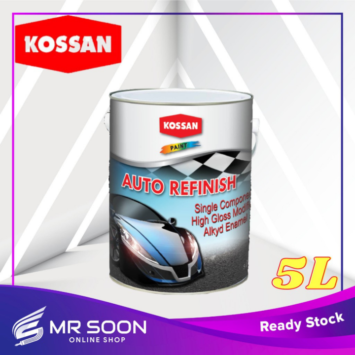 KOSSAN PAINT Auto Refinish 5L High Gloss Modified Alkyd Enamel Car