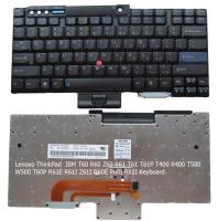 Lenovo ThinkPad  IBM T60 R60 Z60 R61 T61 T61P T400 R400 T500 W500 T60P R61E R61I Z61I R60E R60I R61I Keyboard คีย์บอร์ด แป้นพิมพ์ พิมพ์ พิมพ์ดีด