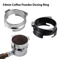 Aluminum Coffee Powder Dosing Ring 54MM Coffee Tamper Accessories Coffee Rotatable Loop For Coffee Machines Rotary Powder Ring