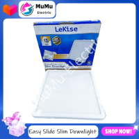 โคมดาวน์ไลท์ อีซี่ไลด์สลิมดาวน์ไลท์ Easy Slide Slim Downlight LEKISE LED 15W