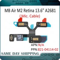 New 821-04114-02 for MacBook Air Retina 13.6 M2 A2681 Mic. Microphone Flex Cable EMC4074 2022 Year