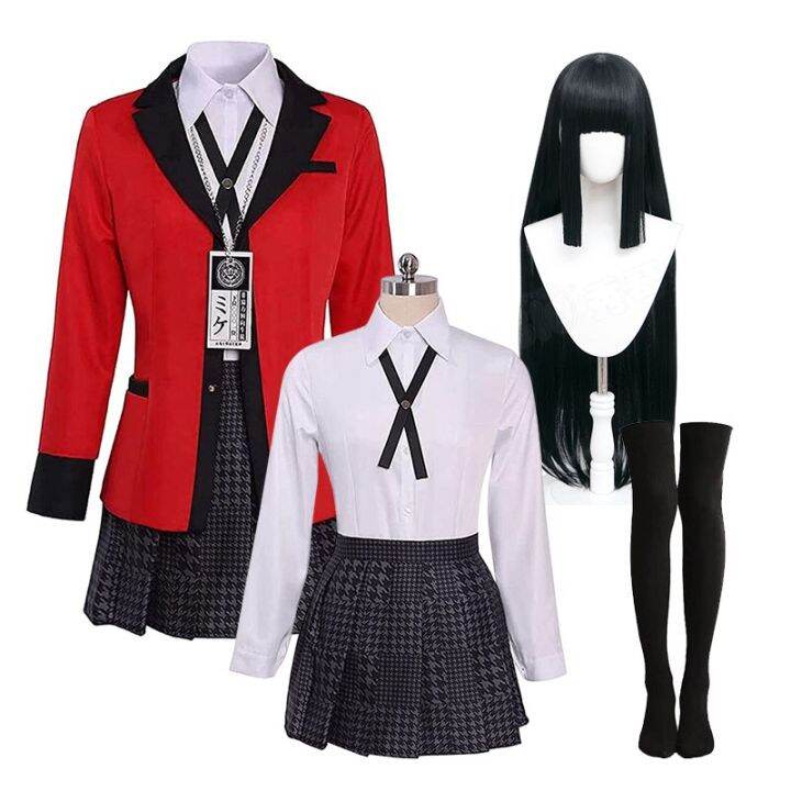 anime-kakegurui-jabami-yumeko-cosplay-costume-compulsive-gambler-japanese-school-girls-jk-uniform-halloween-costumes-wig-suit