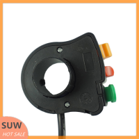 ? SUW 1 pcs รถจักรยานยนต์7/8 Handlebar Horn TURN SIGNAL Head Light Beam Kill SWITCH 3 in 1 Power SWITCH