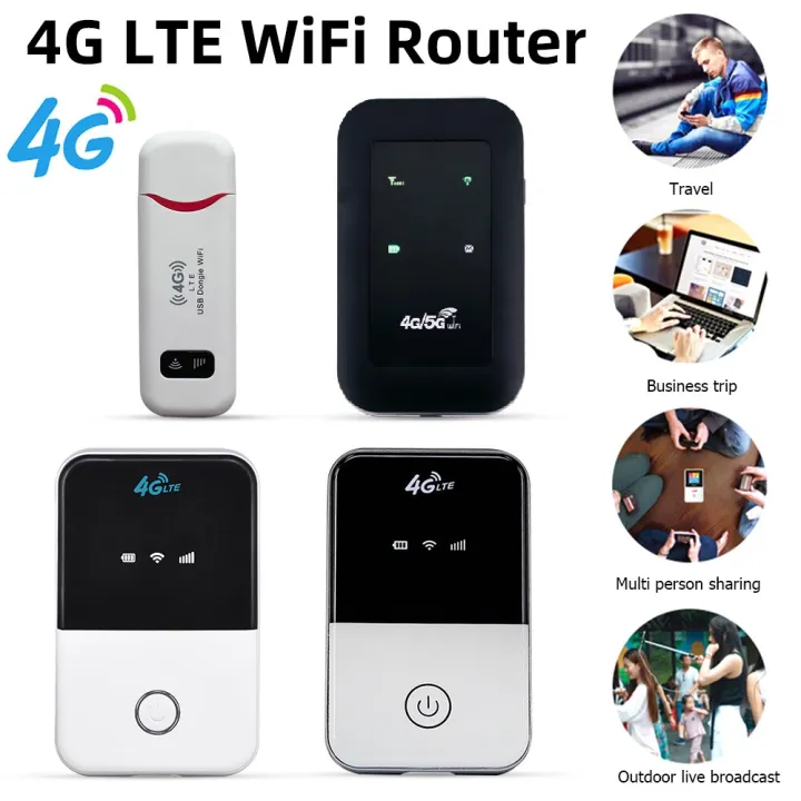 4G LTE Pocket Wifi Router Car Mobile Hotspot 150Mbps Wireless Broadband