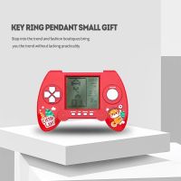 ✑ 1pc Retro mini handheld game players classic electronic games hand held console game Child Puzzle gaming console toys Gift red