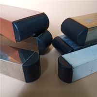 【cw】 Plastic Blanking End Cap Caps Oblique Pipe Plugs Desk Table Leg Dust Cover Feet Protector 【hot】