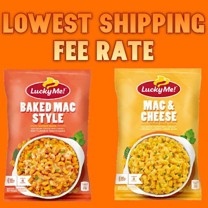 LUCKY ME! PASTA MAC CHEESE Macaroni Carbonara baked mac Lazada PH