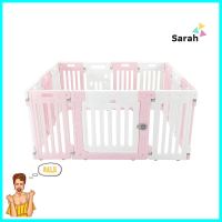 คอกสุนัขเพ็ทโฮม HOSTAIL M สีชมพู/ขาวPET PLAYPEN HOSTAIL MEDIUM PINK/WHITE **ทักแชทได้ค่ะ ยินดีบริการ**