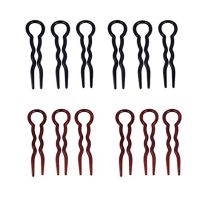 【CC】❃  12pcs U Shaped Hair Pins Fast Hairpin Braid Twist Clip Styling