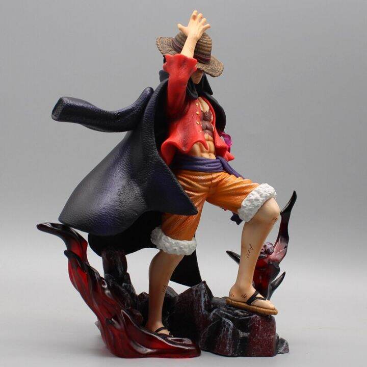 zzooi-25cm-one-piece-yonko-luffy-figure-4-emperors-gk-anime-figures-2-heads-pvc-action-figurine-statue-collectible-model-toys-gift