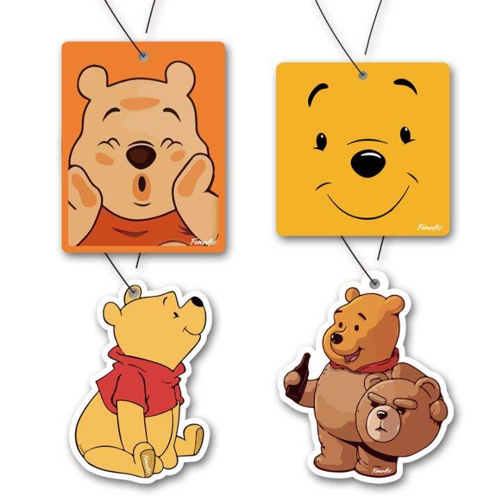 ของเล่นน้ำหอมรถยนต์แบบแขวนน้ำหอมปรับอากาศได้นาน Disney อุปกรณ์เสริม ...