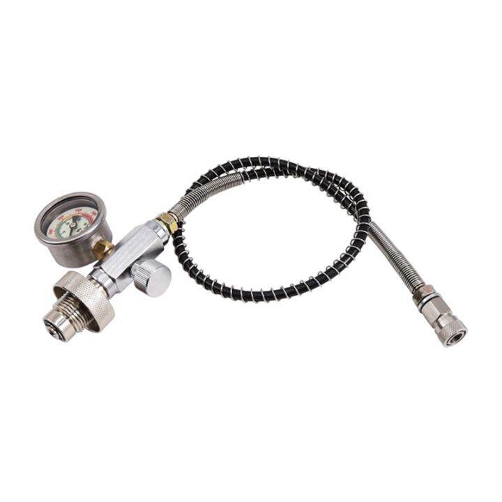 New Upgrade HPA Fill Station Charging Adaptor Adaptor From Scuba Tank W