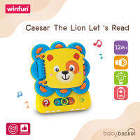 ของเล่นเสริมพัฒนาการสำหรับเด็ก Caesar The Lion Lets Read จาก Winfun