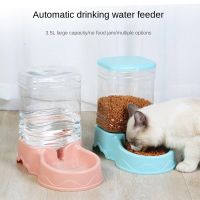 Pet Drinker Wholesale Cat Automatic Water 3.5L Dog Feeder Set Full Available for Seven Days Small and Medium