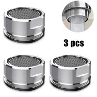 ❃ 3PCS Brass Water Saving Faucet Tap Aerator M24 Thread Bathroom Faucet Bubbler Stainless Steel Replaceable Filter Mixed Nozzle