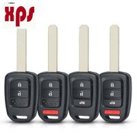 【XPS】Remote Key Shell Cover สำหรับ Honda Accord CR-V FIT XRV VEZEL CITY JAZZ CIVIC HRV FRV GREIZ 2 3 4ปุ่ม