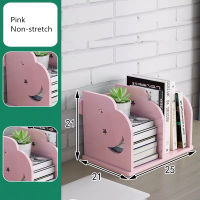 Sharkbang Wooden Book Holder Desk Storage Organizer Bookends School Stationery Supplies