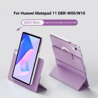 เคสสำหรับหัวเหว่ยแยกแม่เหล็กที่ถอดออกได้ Matepad 11.5 2023 2023 11.5อากาศสำหรับ Huawei Matepad 11 2023ฮาร์ดเคสใส PC ฝาครอบป้องกันที่หมุนได้