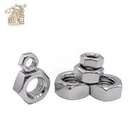 1/50/100Pcs A2 304 Stainless Steel Hex Hexagon Nut untuk M1 M1.2 M1.4 M1.6 M2 M2.5 m3 M4 M5 M6 M8 M10 M12 M16 M20 M24 Baut Sekrup