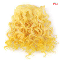 Lokei 15*100ซม.คุณภาพสูงสกรูผมหยิกส่วนขยายสำหรับตุ๊กตาทั้งหมด DIY hair wigs