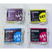 Epson 141 BK C M Y ของแท้แบบไม่มีกล่องของแท้100% ขายโล๊ะกล่องชำรุด