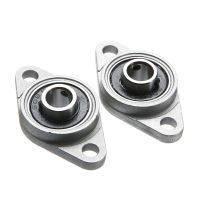 2Pcs/lot KFL08 Pillow Block Bearings Zinc Alloy Rhombic Pillow Flange Block Bearings 8mm Bore Diameter