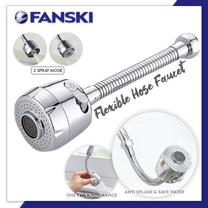 FK4520CP FLEXIBLE HOSE FAUCET UNIVERSAL HOSE BEND FOR TAP AND FAUCET