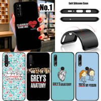 SFG53 Greys Greys Anatomy อ่อนนุ่ม High Quality ซิลิโคน TPU Phone เคสโทรศัพท์ ปก หรับ Huawei P10 P20 P30 Pro Lite Y5P Y6 Y6P Y7A Y8P Y9A Y8S Y9S Y7 Y9 Prime