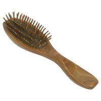 Sandalwood Hair Brush Wooden Natural Handmade Detangling Massage Hair Comb with Gift Box