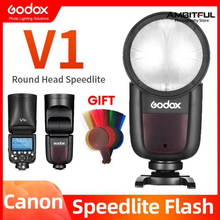 Godox V1 Speedlight For Canon V1C TTL HSS 1/8000s Liion Battery