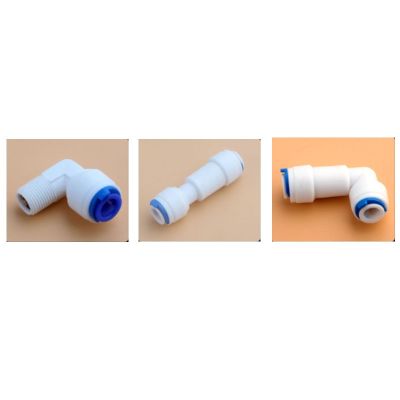 【YF】◈▬  RO Elbow/Equal Straight Coupling Fitting 1/4  Hose Reverse Osmosis System Plastic Pipe