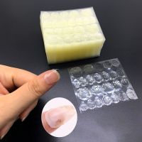 CNHIDS Clear Double Side False Nail Jelly Adhesive Tape Glue Sticker DIY Tips Fake Nail Glue Acrylic Manicure Gel Makeup Tool Adhesives Tape