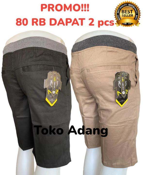 celana pendek chino warna hitam keren terbaru