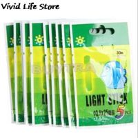 【YD】 50PCS/bag Fishing Fluorescent Lightstick Night Float Rod Lights Dark Stick Useful Lots float Pesca 4.5x37mm