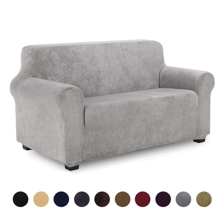 cloth-artist-ผ้าคลุมโซฟาแบบขยายได้ปลอกหุ้มโซฟากำมะหยี่กำมะหยี่-forroom-ผ้าคลุมโซฟายืดยืดหยุ่น-cape-corner-couch-protector
