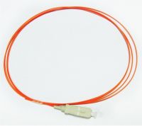 50PcsLot,3M 0.9mm PVC Jacket MM 62.5125 50125 SC UPC Fiber Optic Pigtail,Multimode OM1 OM2 LCSC Fiber Optical Pigtail